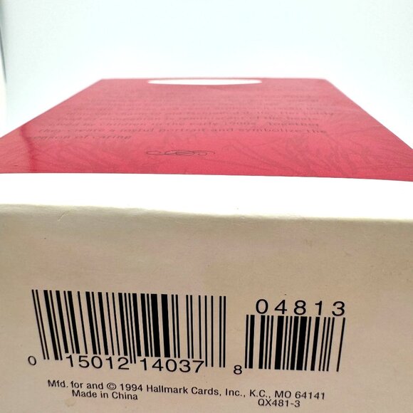 Hallmark 1994 Lucinda and Teddy Keepsake Ornament  QX4813 Vintage - Picture 2 of 11